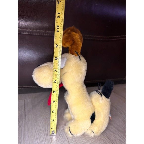ODIE Plush Toy Garfield Friends Stuffed Animal Dog Vintage 1983 10” Dakin - Picture 6 of 8